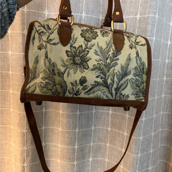 Vintage Verdi Tapestry small luggage bag - Picture 8 of 10